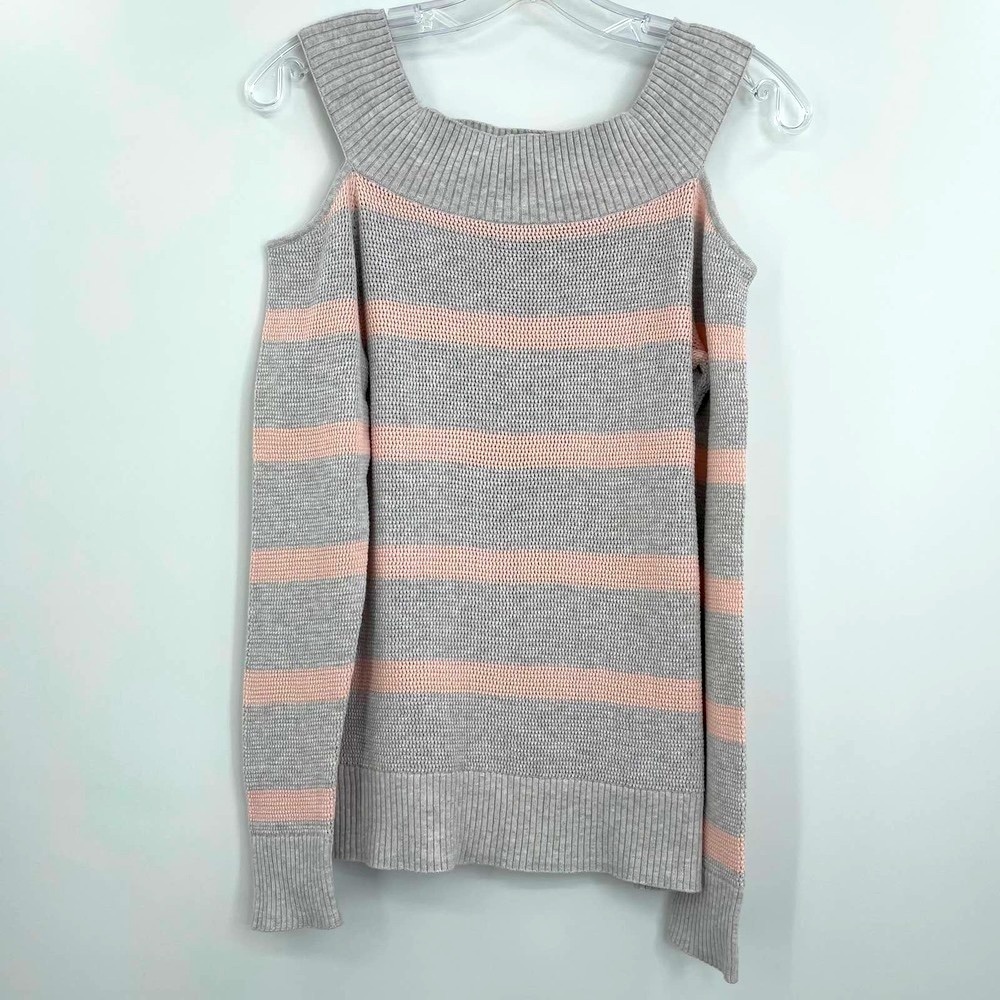 Maurices cold shoulder long sleeve knit blouse